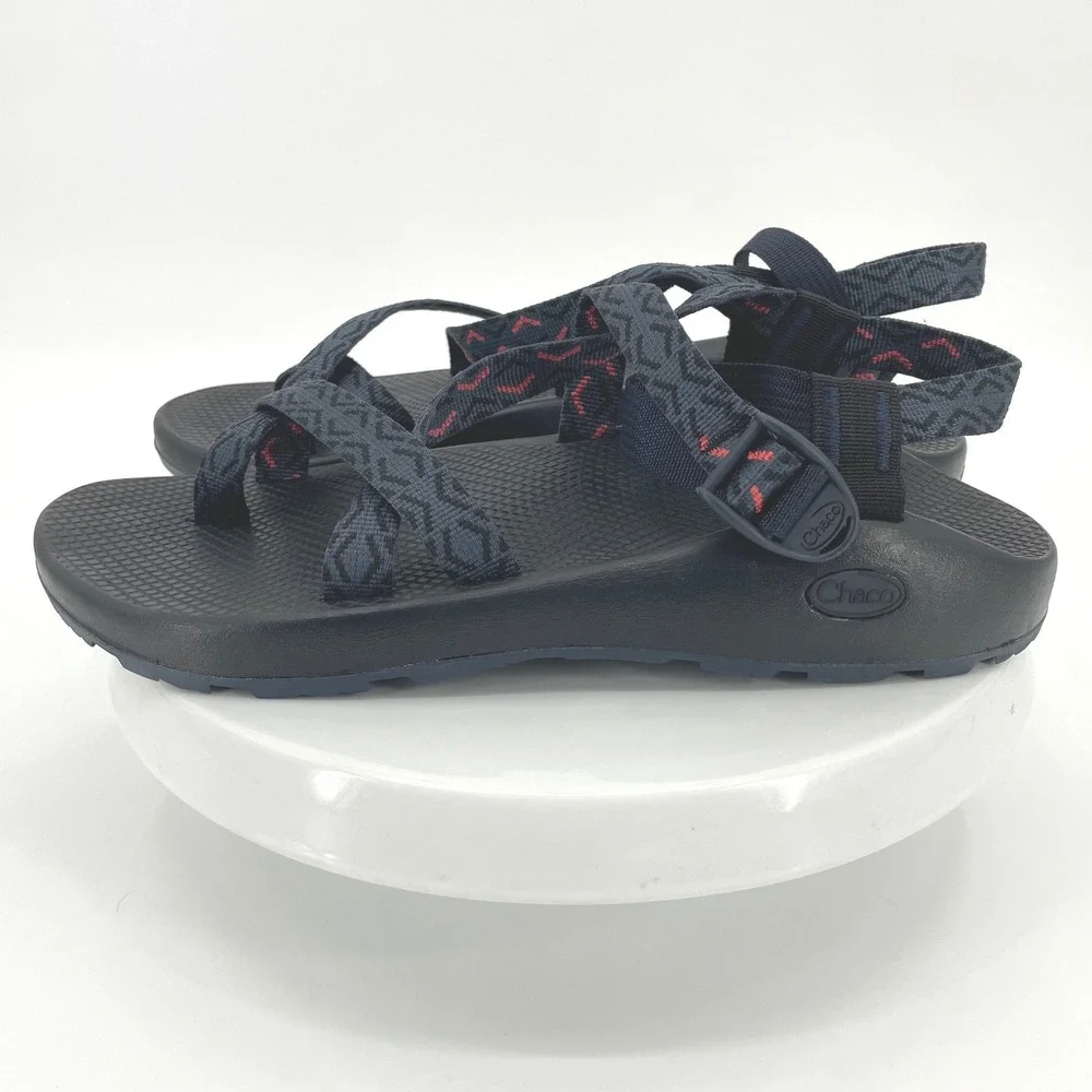 Chaco Z/Cloud 2‎ Sandals Mens 12 Navy Blue Polyester Sport Gorpcore Hiking